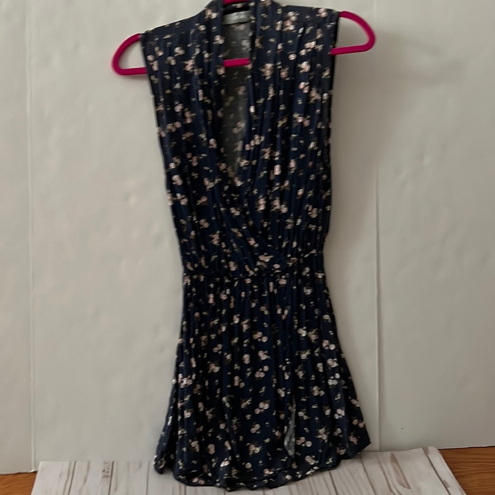 Love sleeveless navy dress S/M - Picture 1 of 9